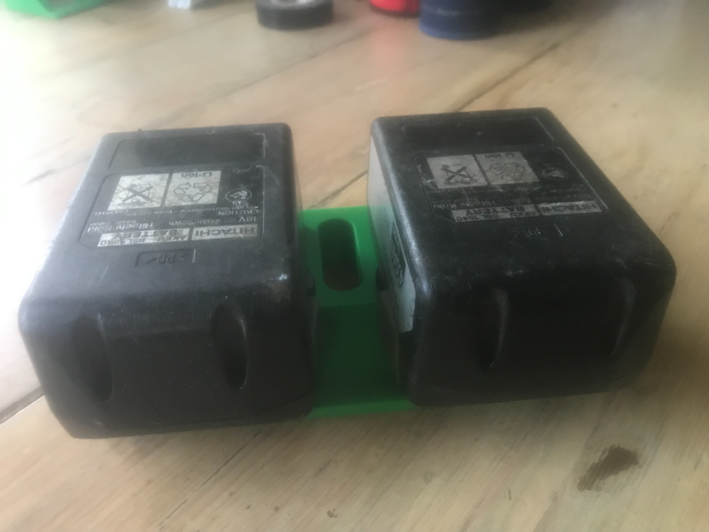 Hitachi Battery Rack 18v 1, 2, 3 and 4 Bays