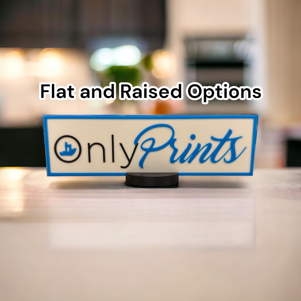 3D Print Sign