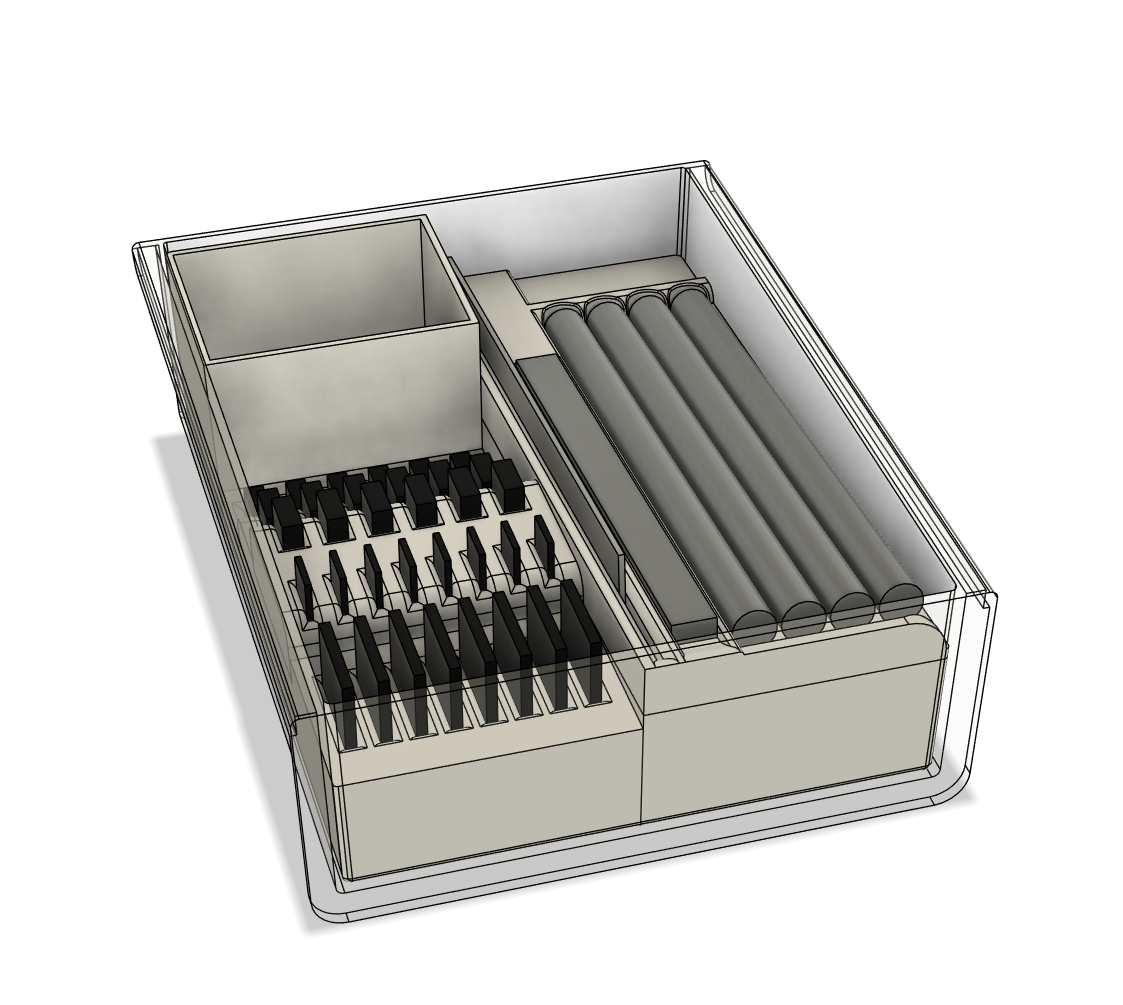 Daiso Attachable Drawer