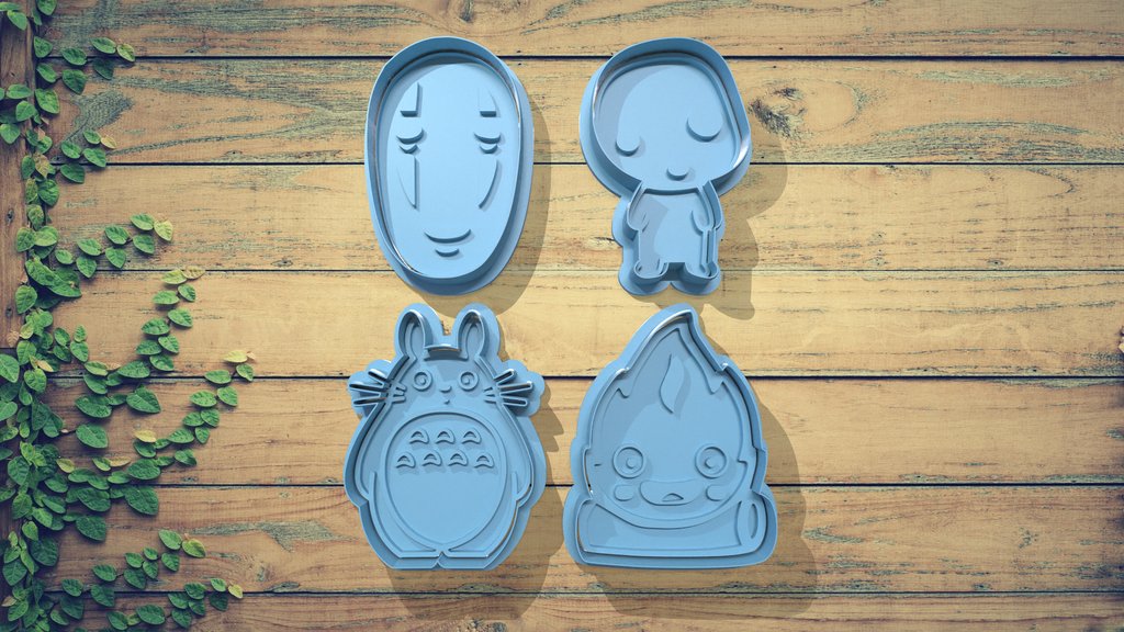 Ghibli Cookie Cutter Set