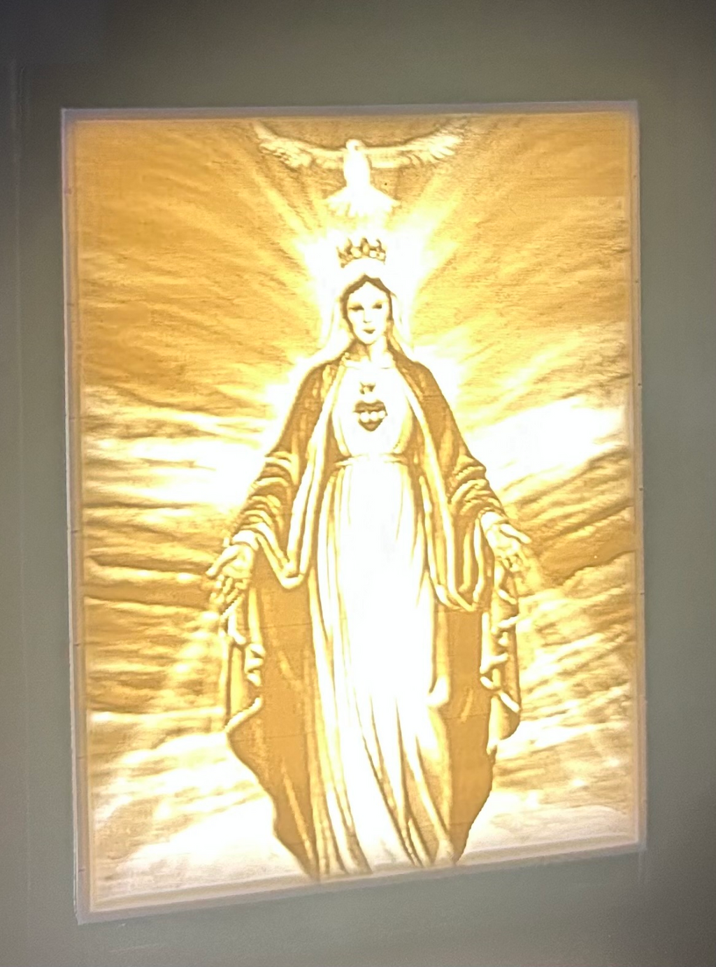 Virgin Mary Complete Litho