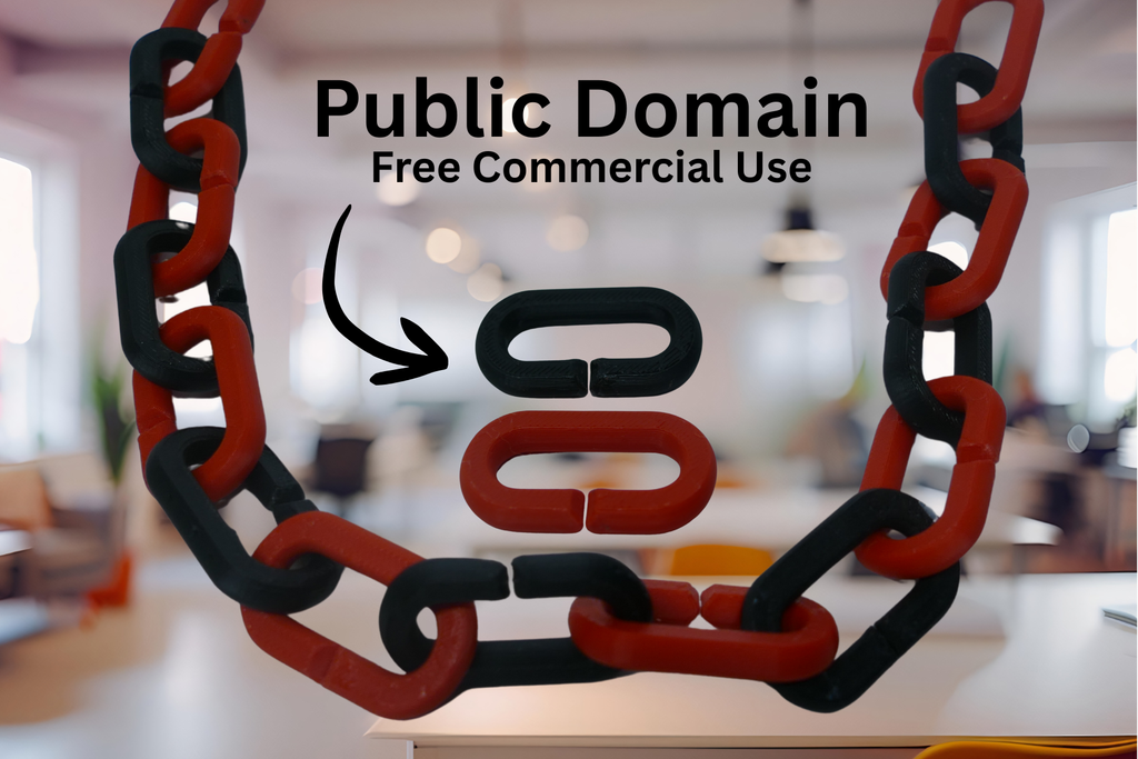 Linkable Chain – Public Domain Modular Chain Links