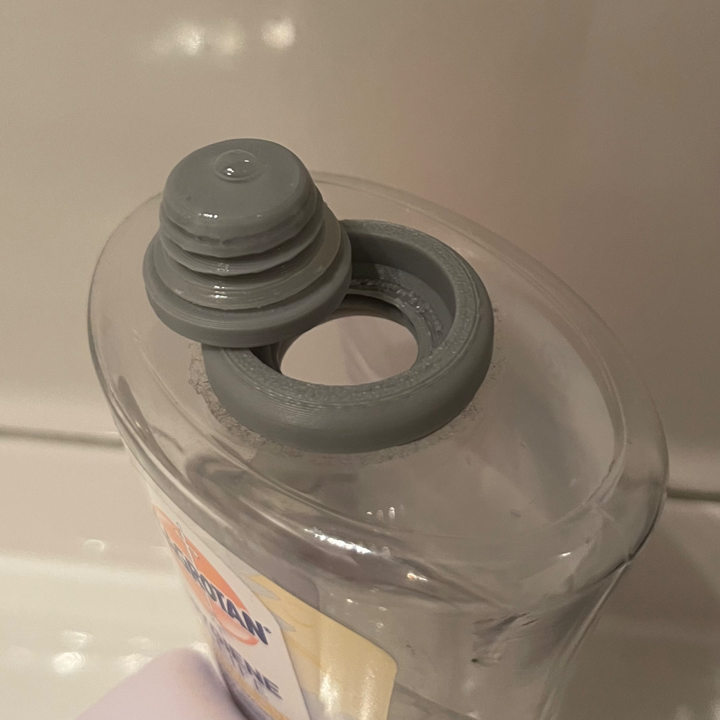 Threaded Refill Cap for No-Touch Soap Dispenser