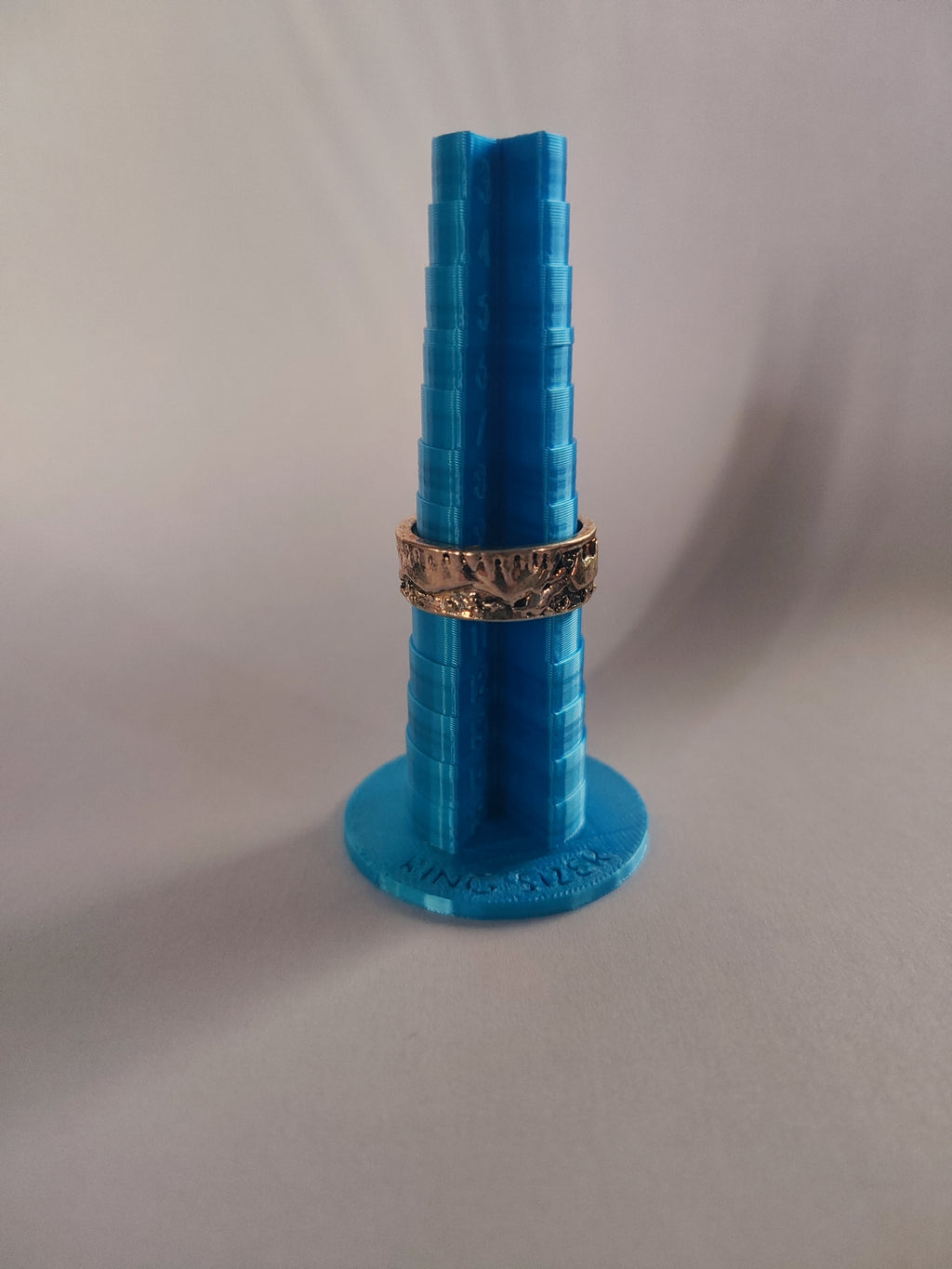 Ultimate Ring Sizer Cone (US 3–15, Labeled)