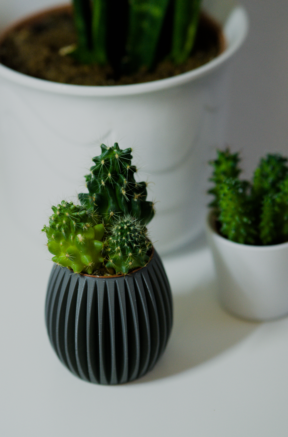 Eggshaped Flower Pot