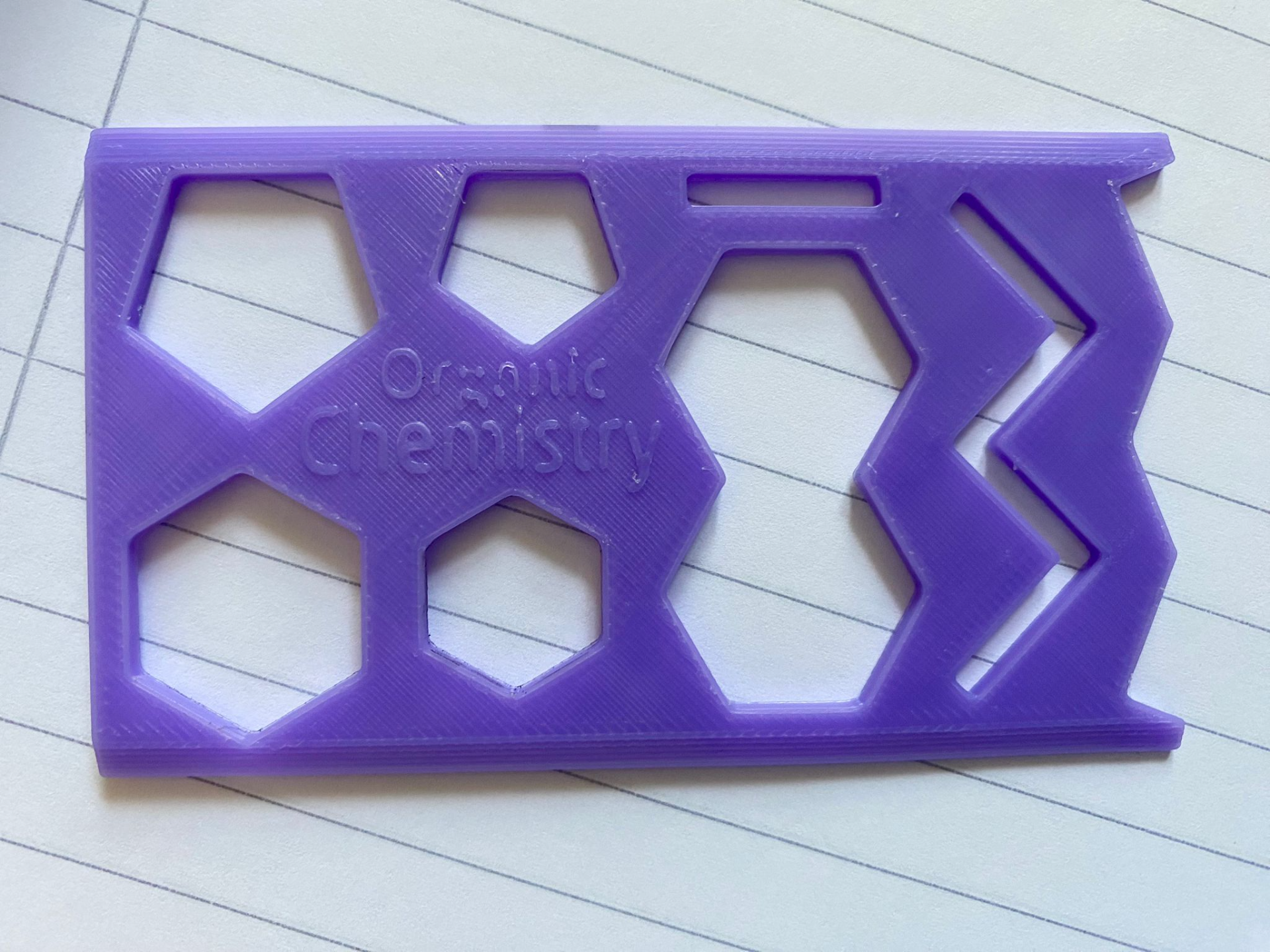 Organic Chemistry Ruler/Pattern