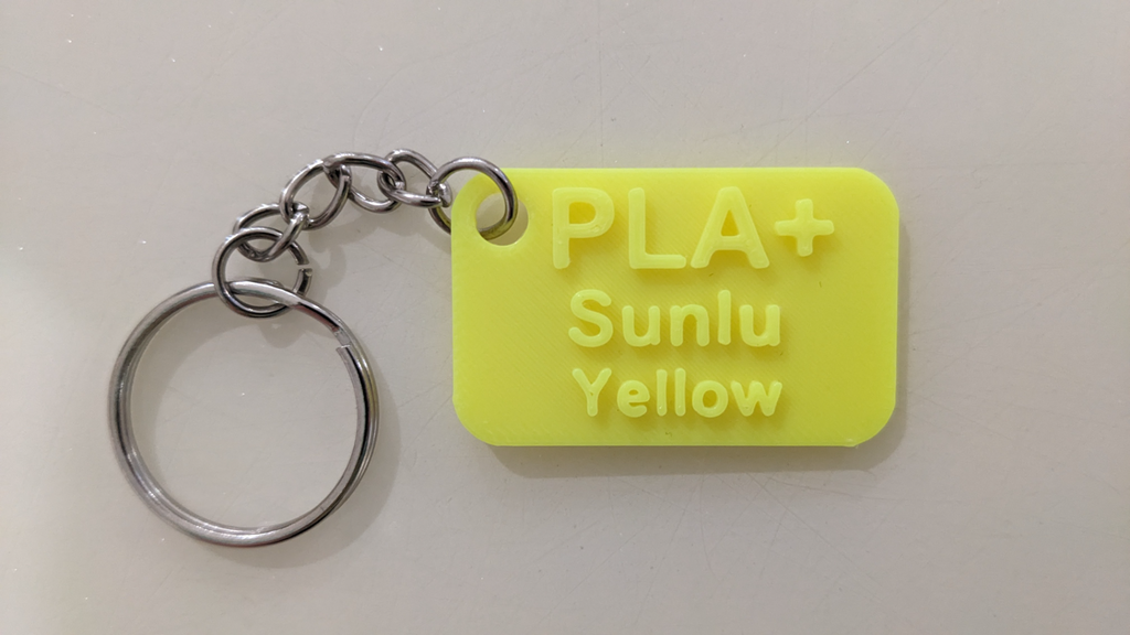 Mini filament tag: print from app with full detail