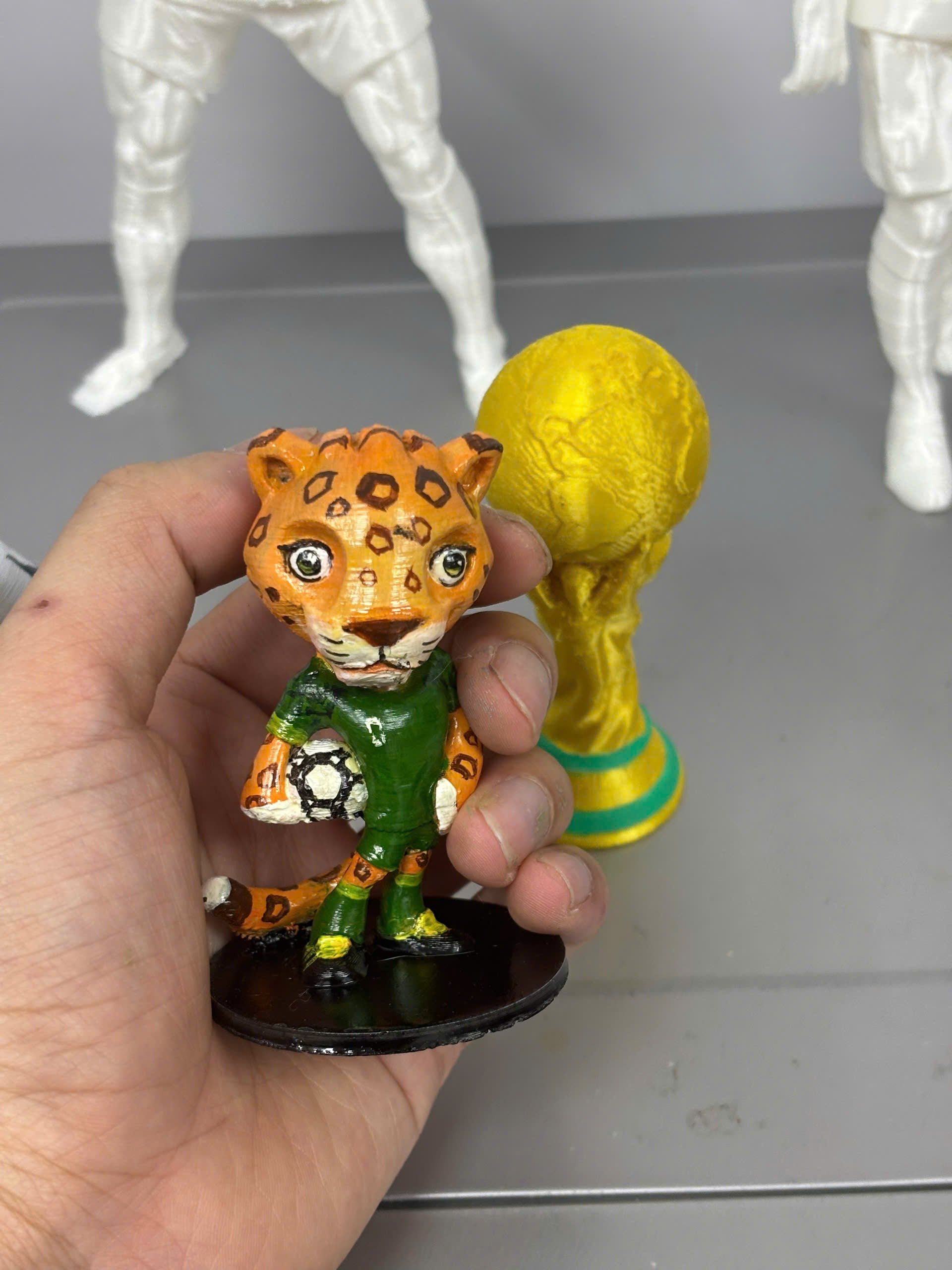 Worldcup 2026 Mascot and Tropy fanmade