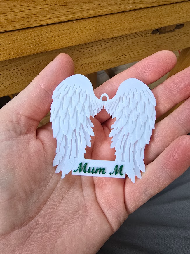 Angel Wings Christmas Decoration