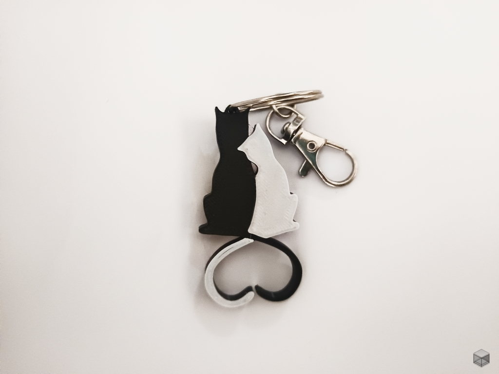 Loved Cats | Keychain
