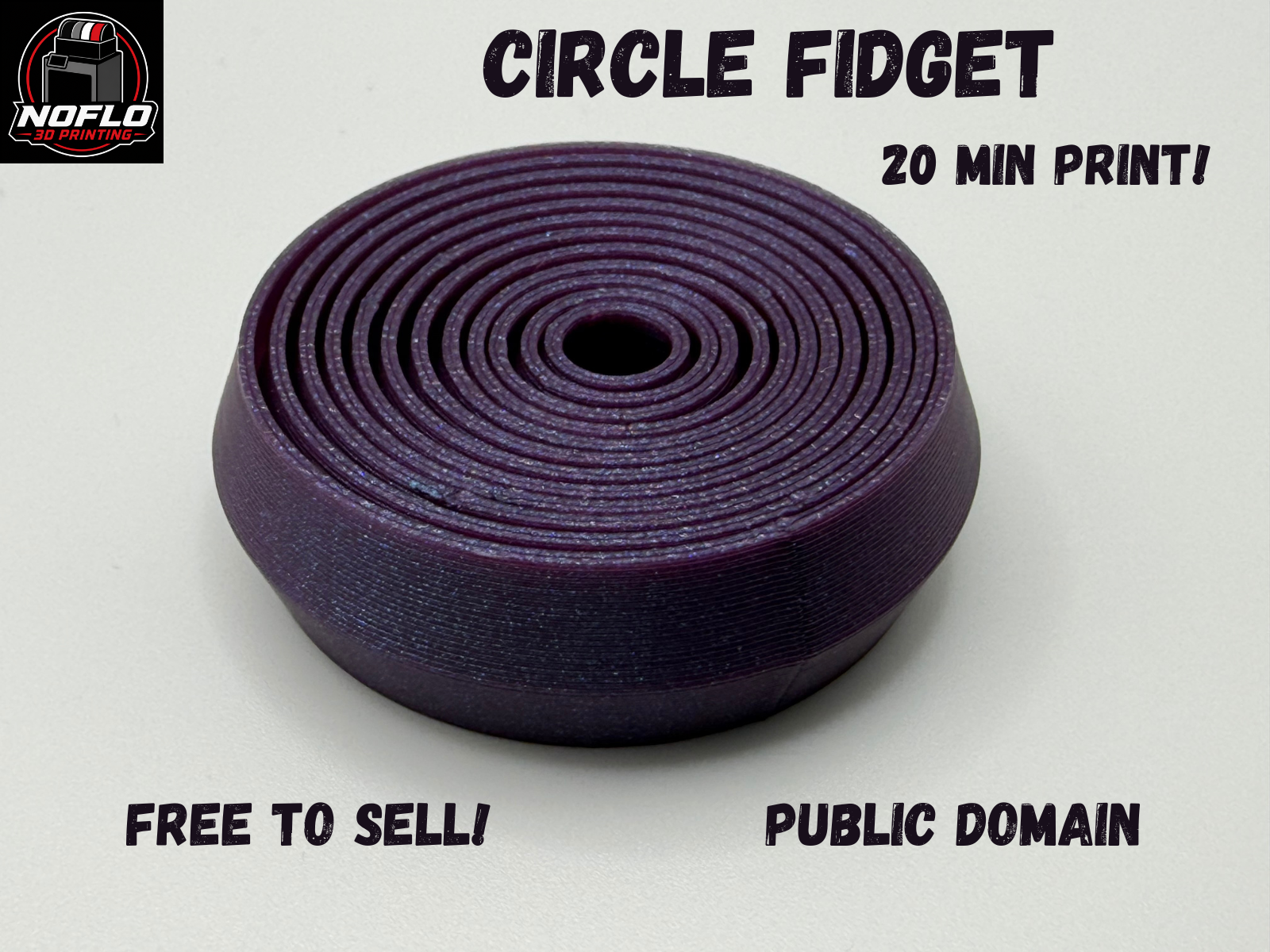 Free To Sell Circle Fidget - Public Domain