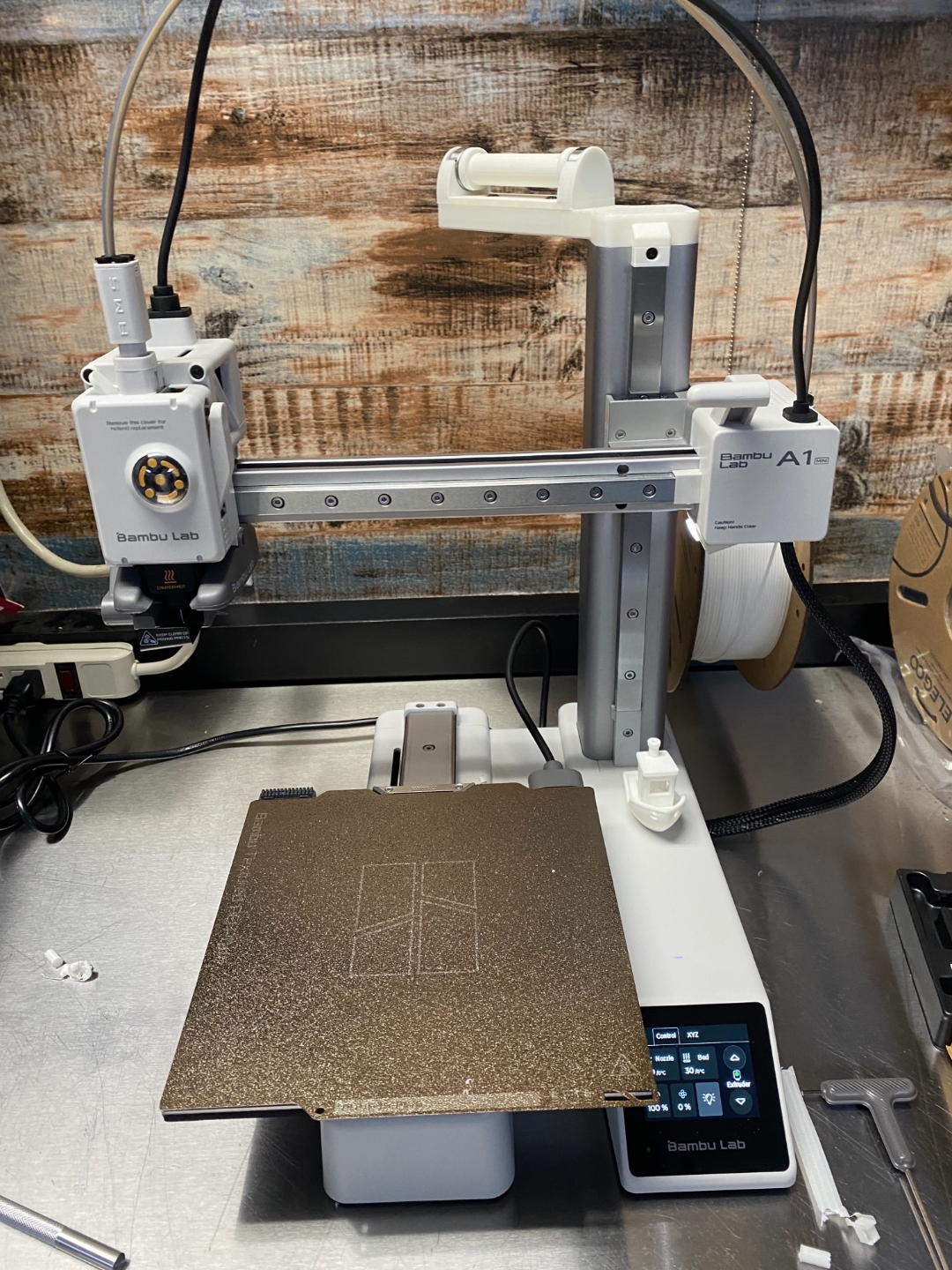 Bambu A1 Mini Top Filament Spool Mount