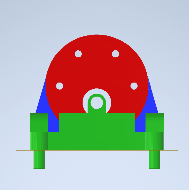 motor mount on LEG0 technic.