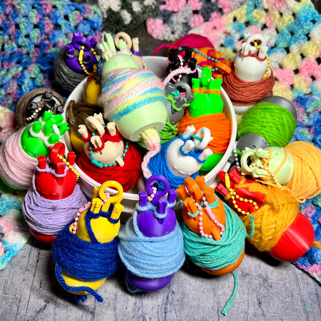 Mini Knitting Doll
