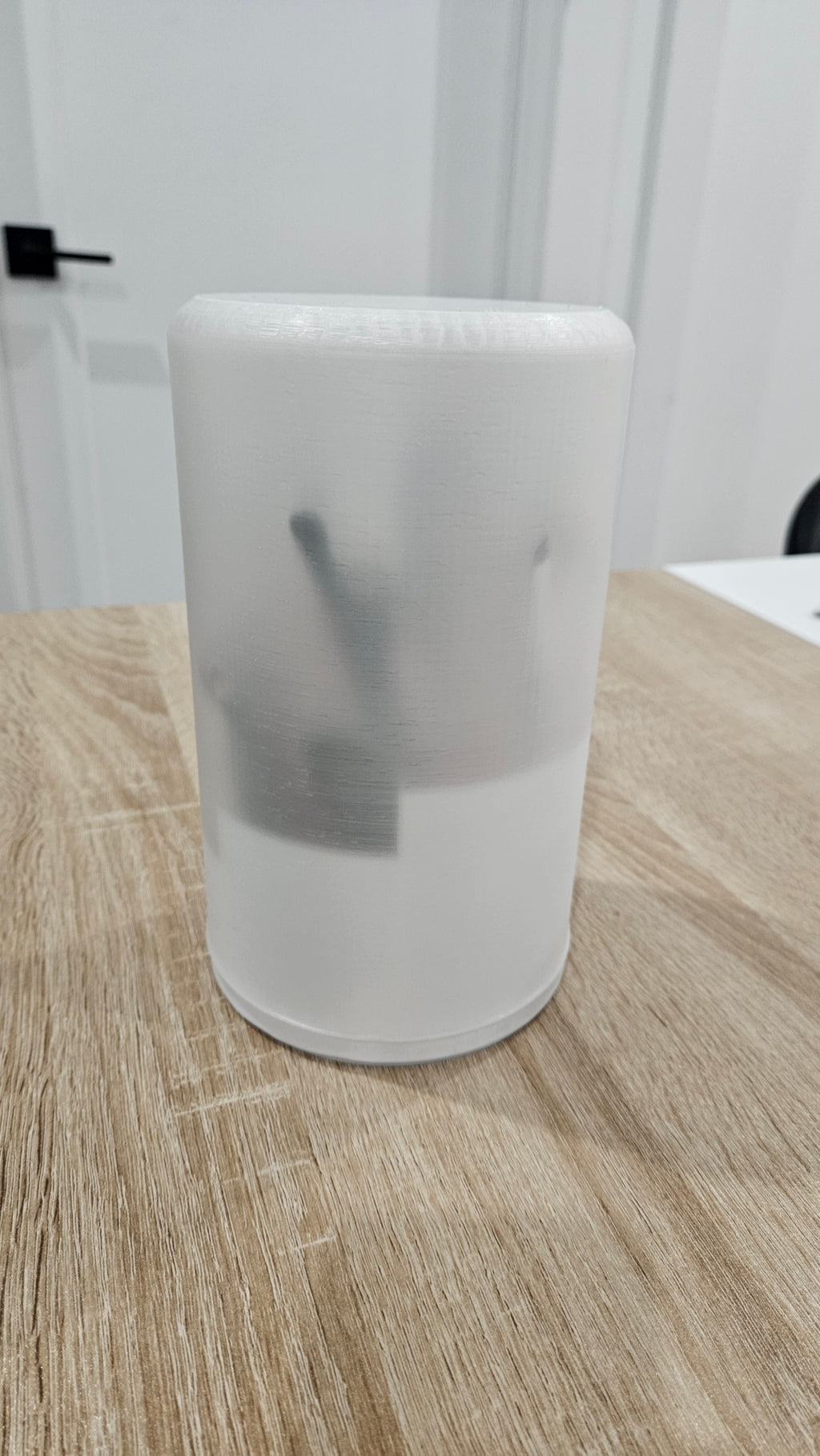 Makeup Brush Holder with Lid