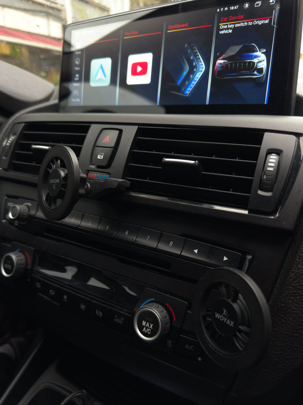 BMW F20/F30 Phone Mount (Scaled) + 17mm Ball