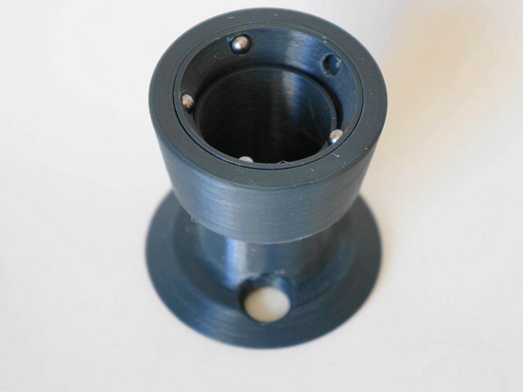 Spoolhub bearing with fast lock