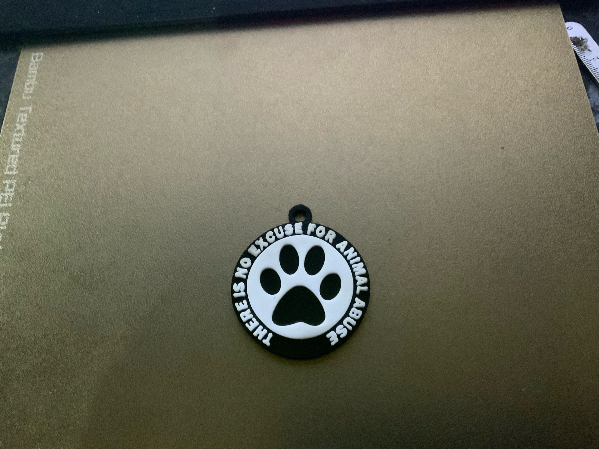 no excuse animal keychain/charm(free commercial)