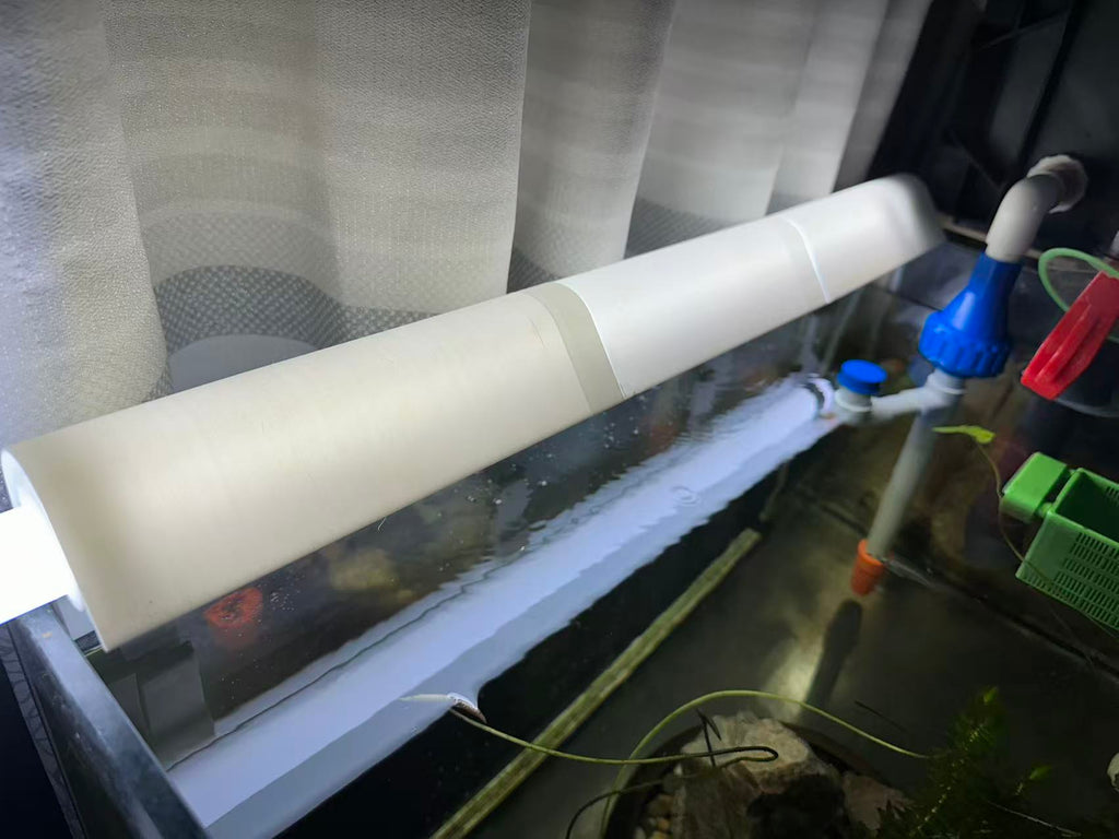 鱼缸LED灯支撑及灯罩