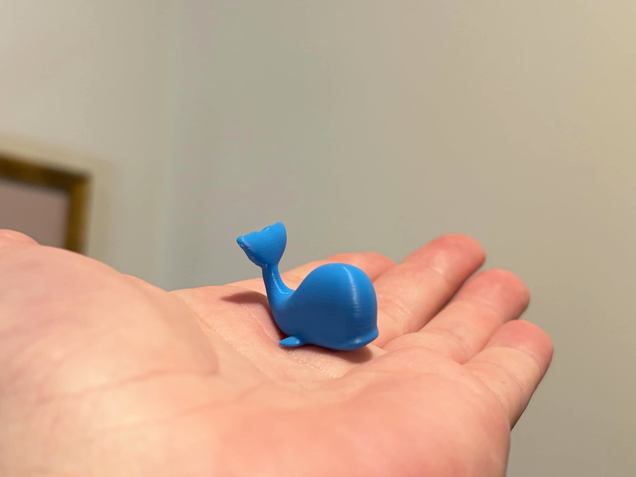 Miniature whale no supports Free to Sell