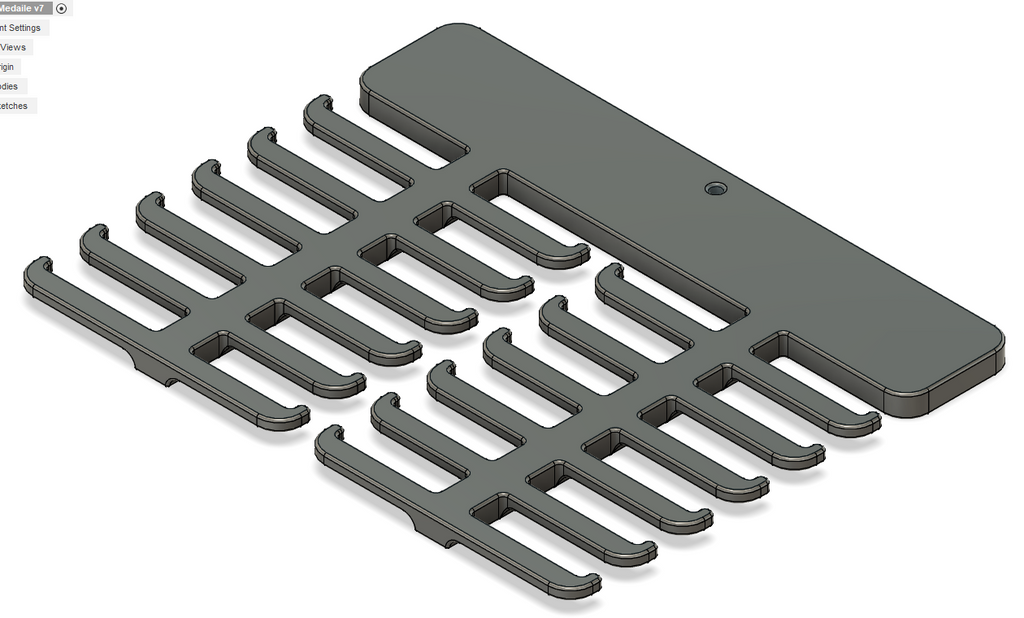 Věšák na medaile - Medal hanger