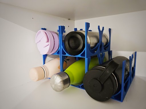Stacking Bottle Holder - Fastest Print!