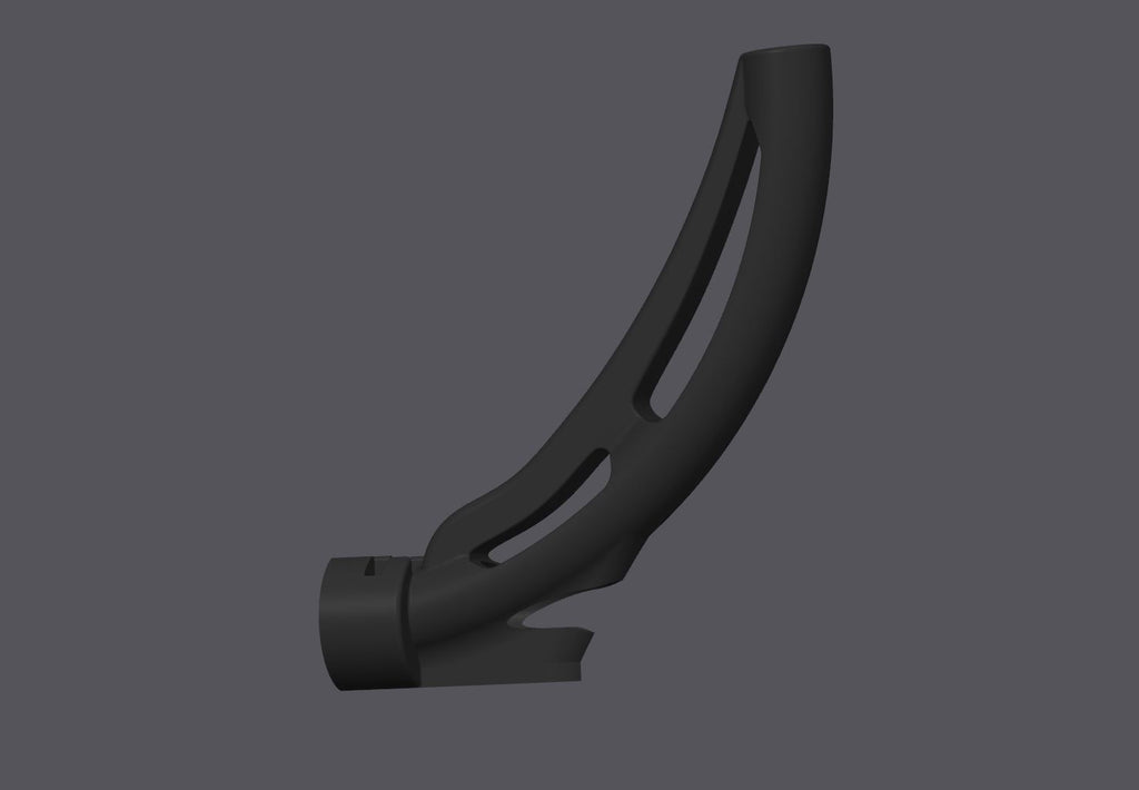 X1/P1 PTFE Tube Guide (w/ declog hole)