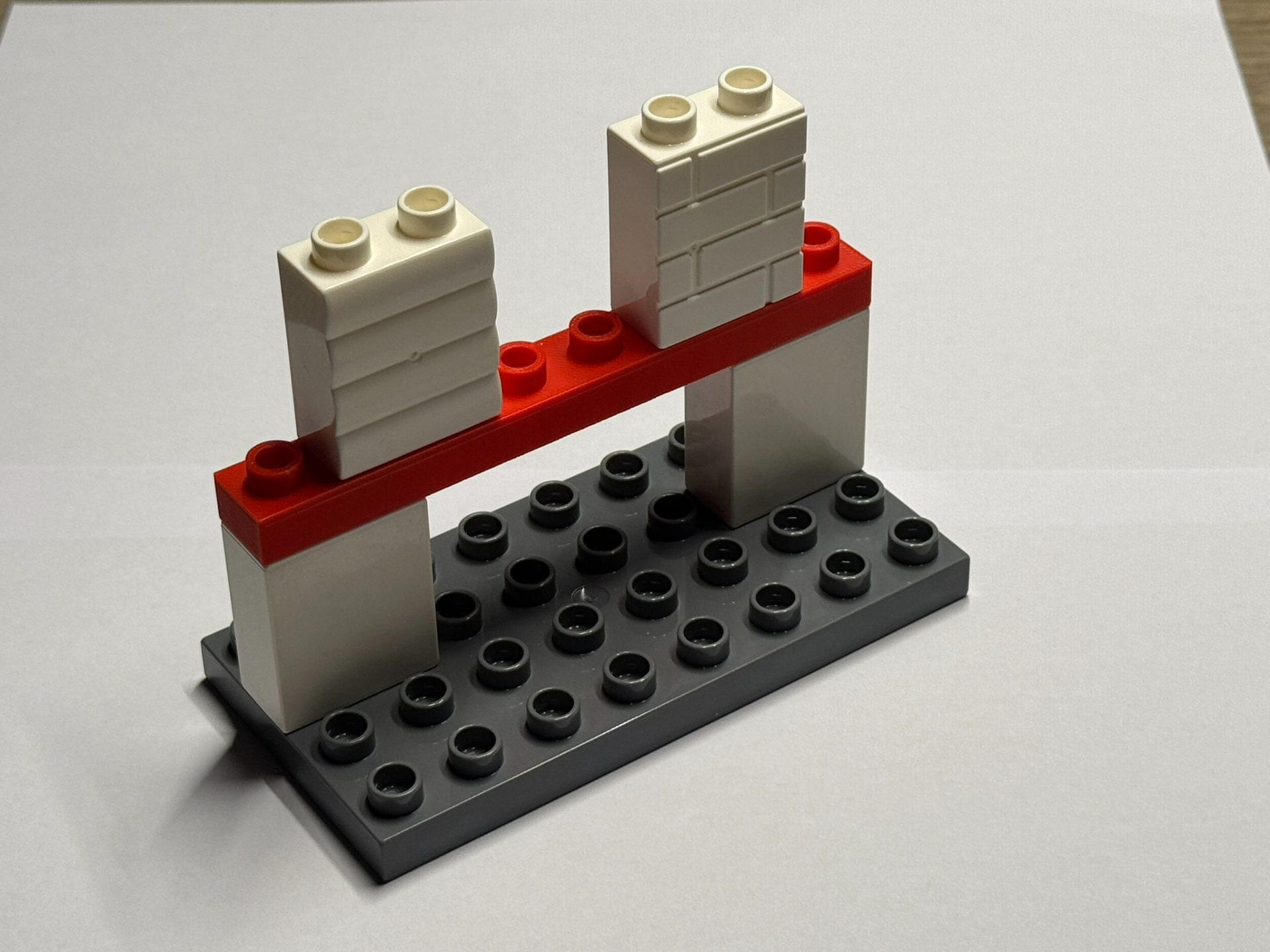 BRICK 1x8 Plate (Duplo Compatible)