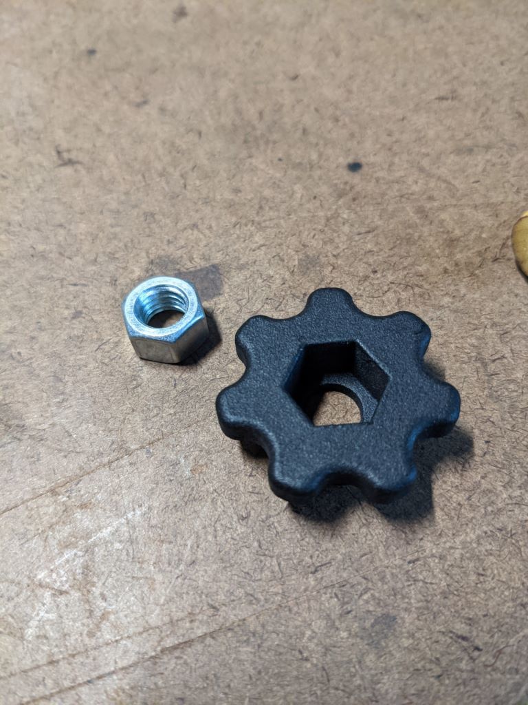 3/8"-16 knob handle