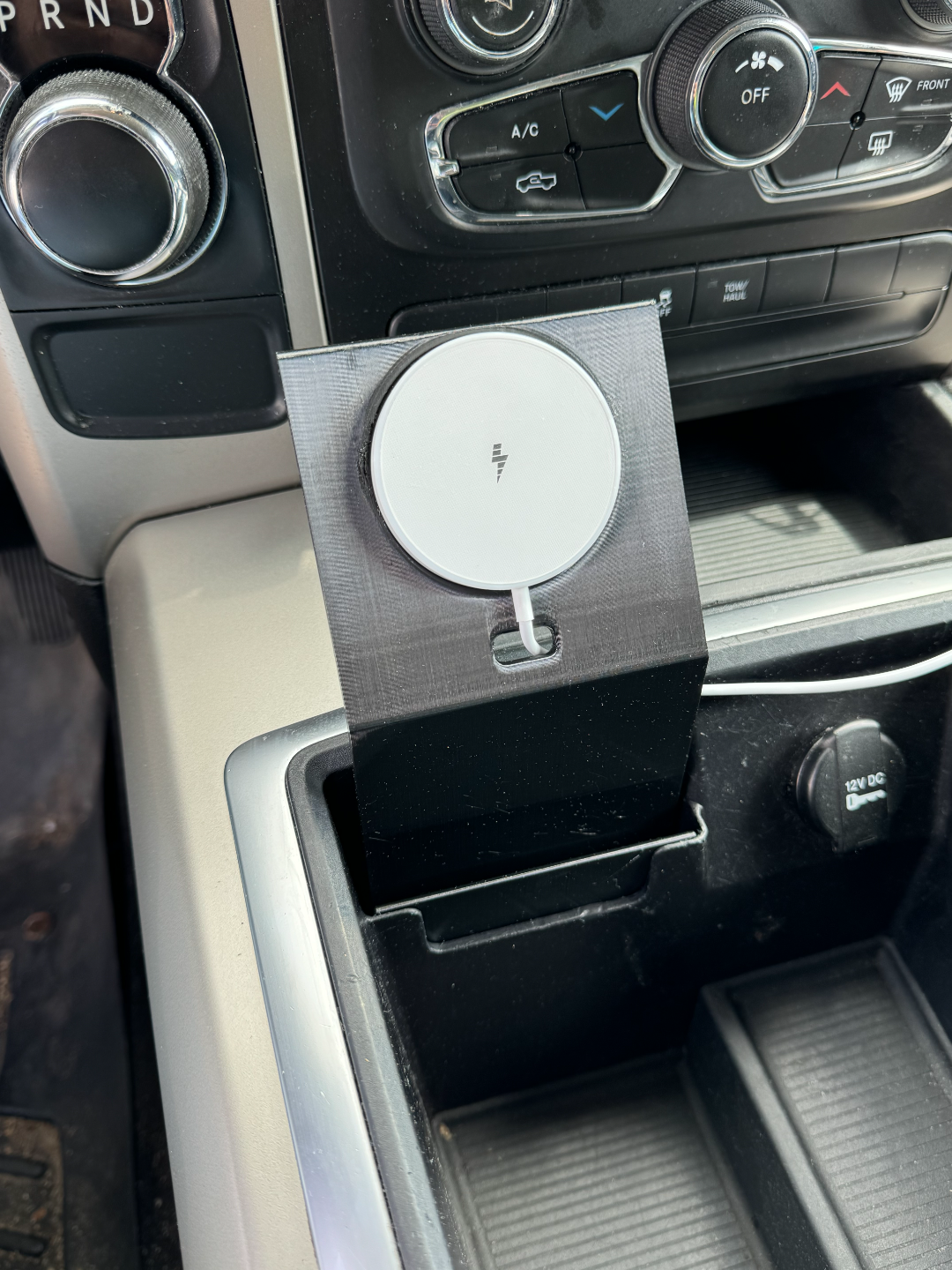 iPhone Holder/Charger stand for Gen 4 Dodge Ram