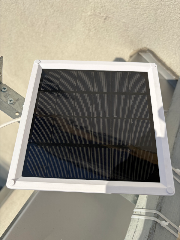 Solar panel case and mount