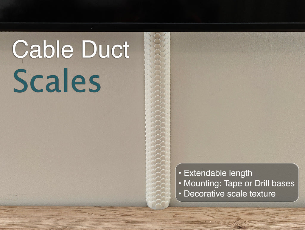 Cable Duct - Scales Texture