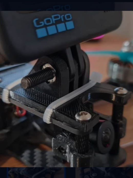 Rotorama Buddy DC/X 5" Gopro Mount
