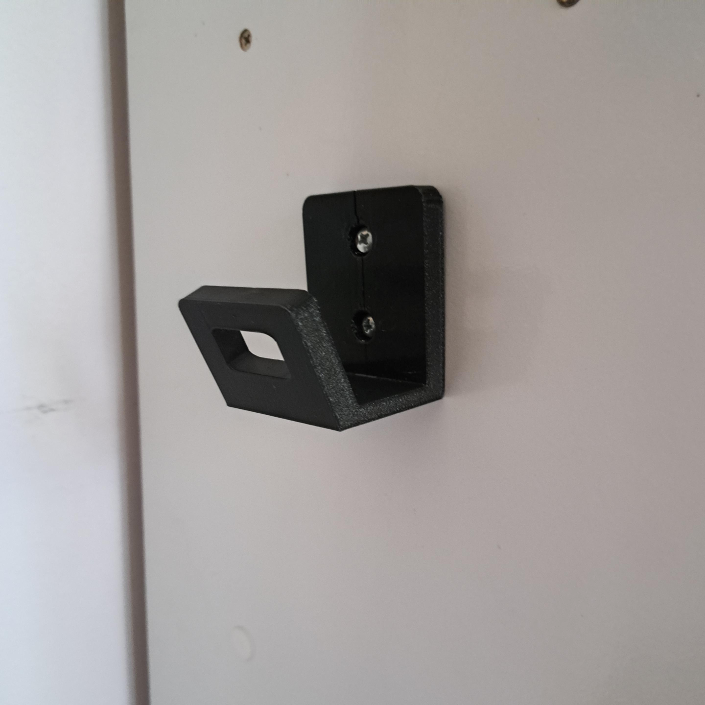 Wall mounted bag hook
