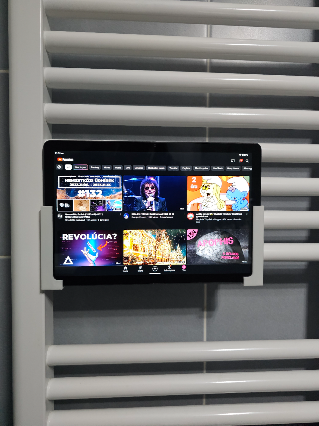 Bathroom tablet holder Lenovo M10
