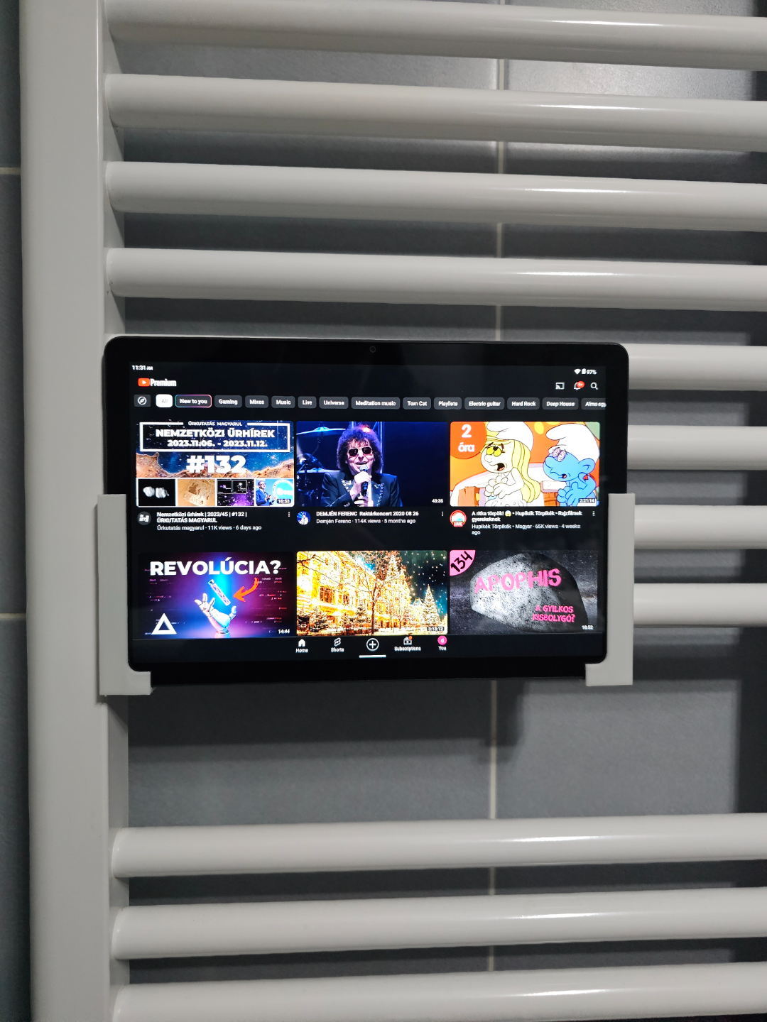 Bathroom tablet holder Lenovo M10