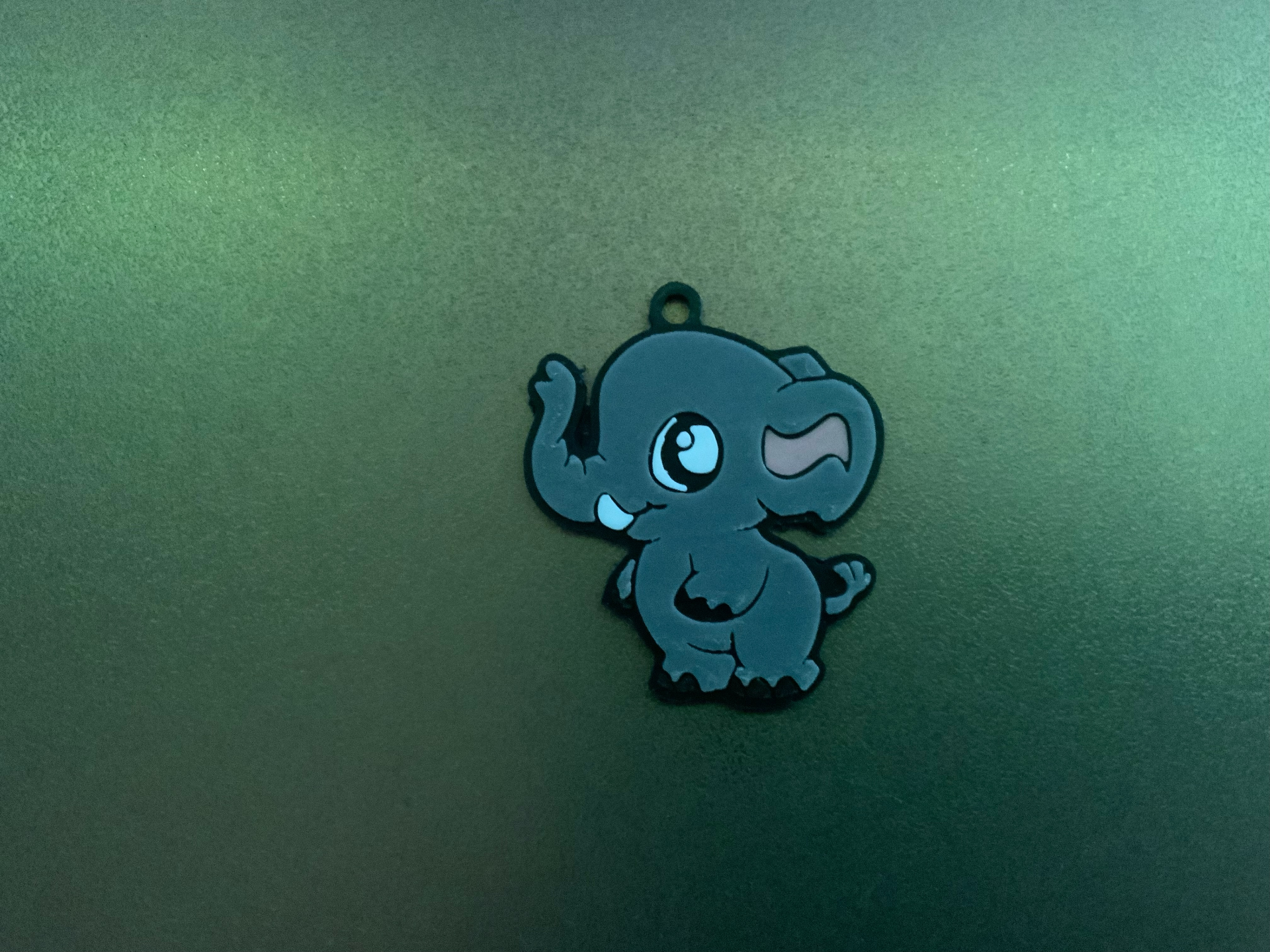 cute animal , alfe the elephant keychain \ necklace charm (free for commercial use)
