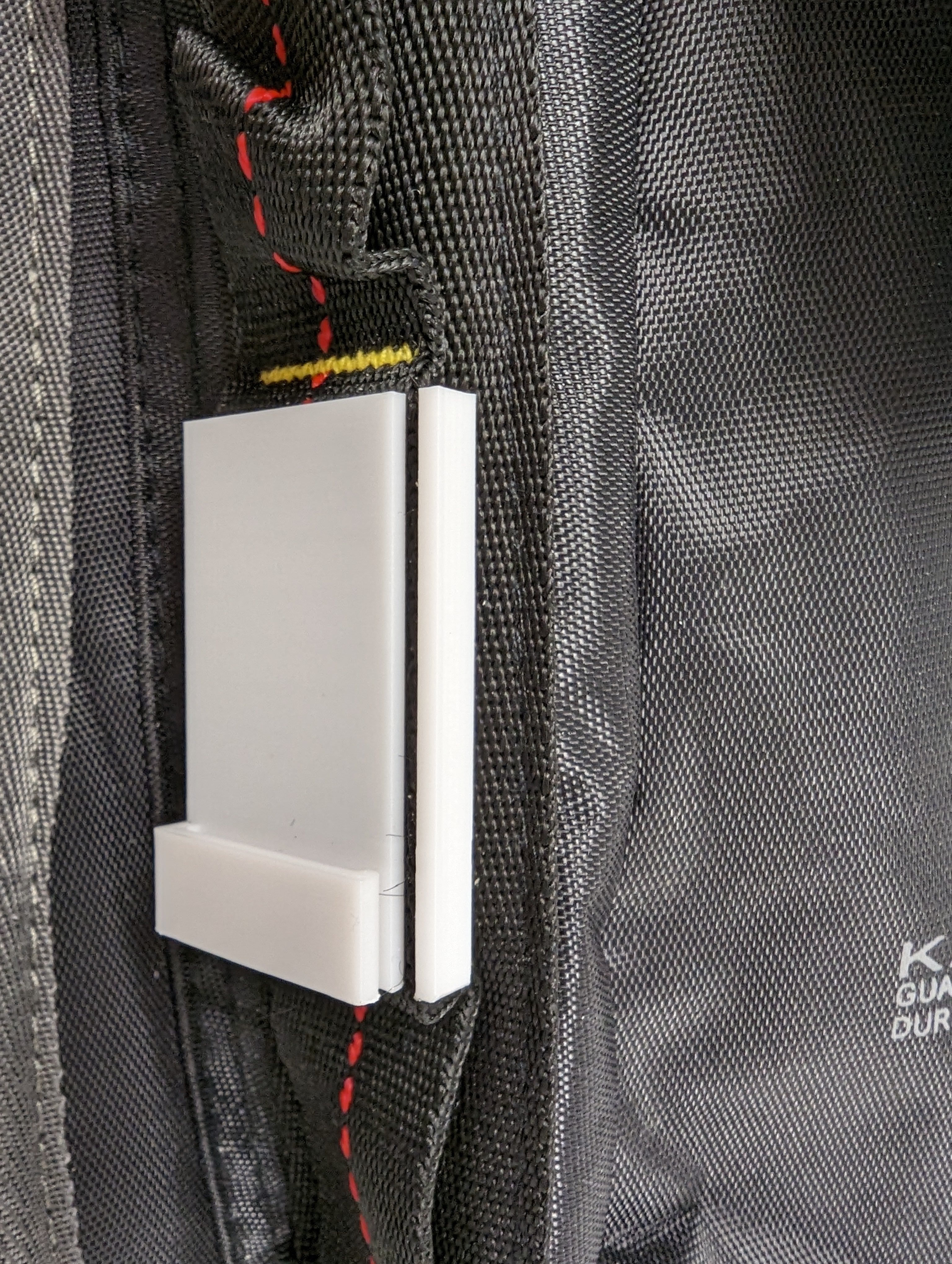 Parametric Safety Glasses Holder for Shoulder/Hip Pack