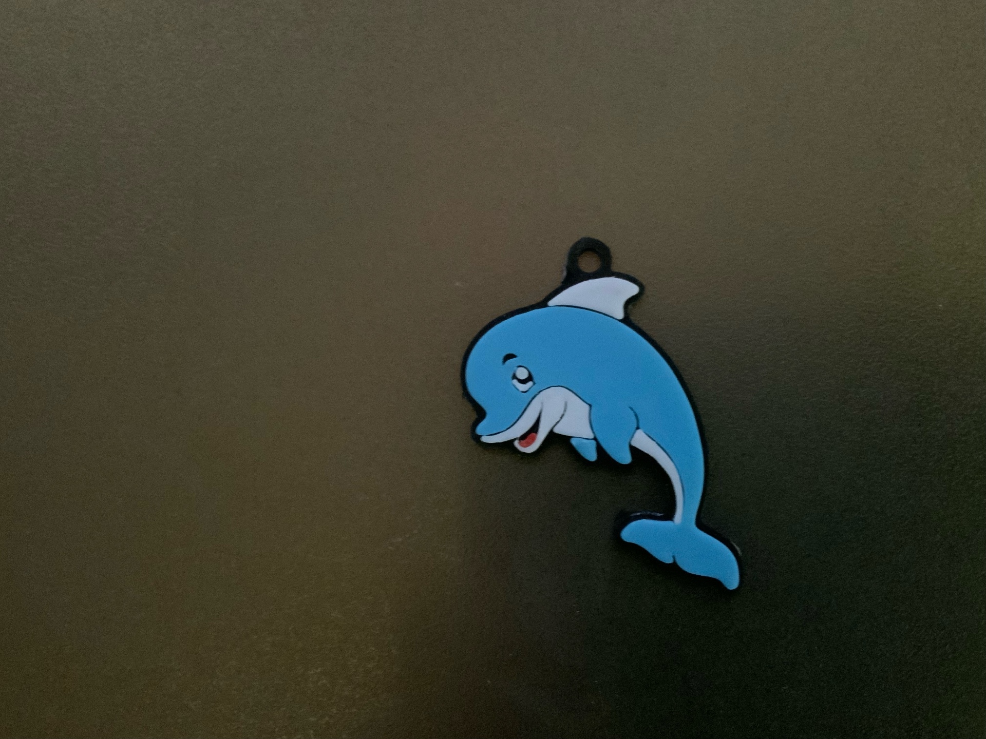 cute animal , dolly the dolphin keychain \ necklace charm (free for commercial use)