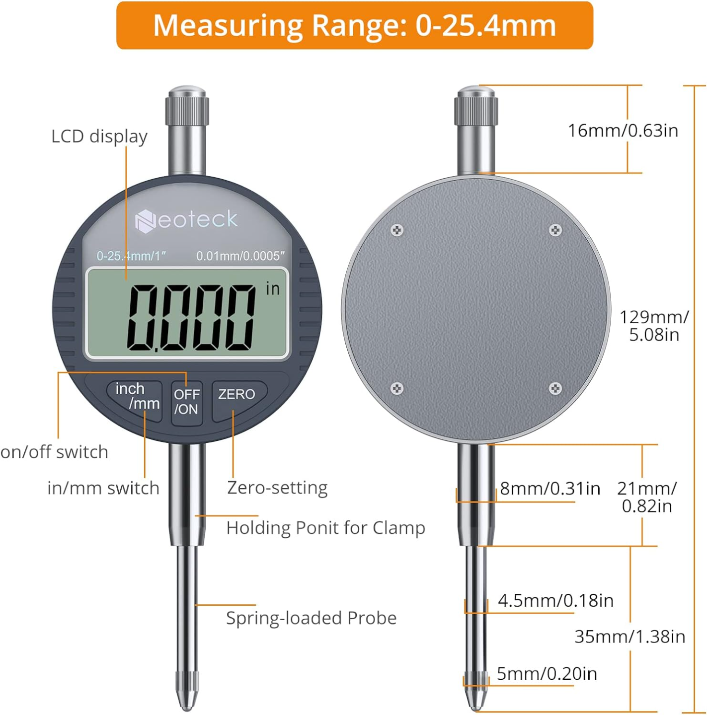 Manual leveling X1 - P1