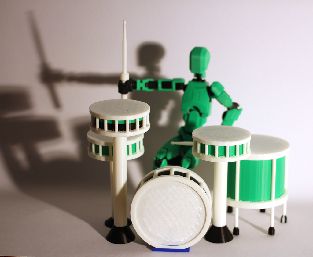 Drum set for dummy 13