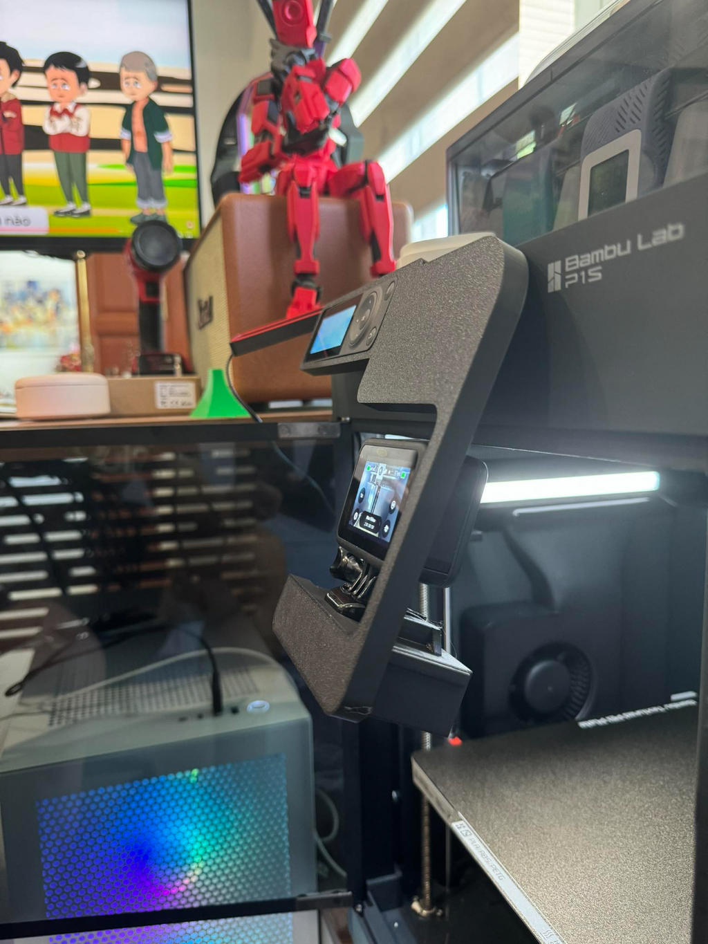 Gopro Mount For P1S or P1P