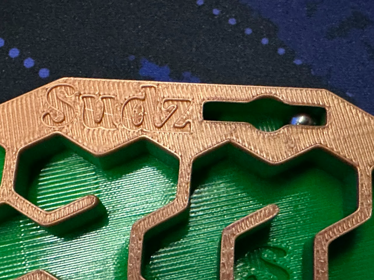 HoneyComb Marble Maze for 6mm Ball Bearing