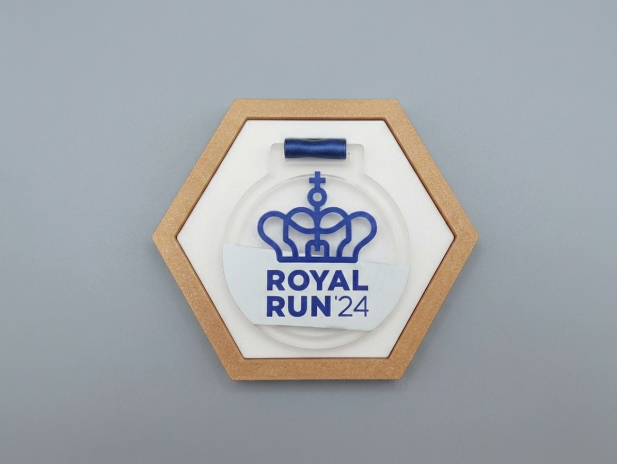 Modular Hex Medal frame