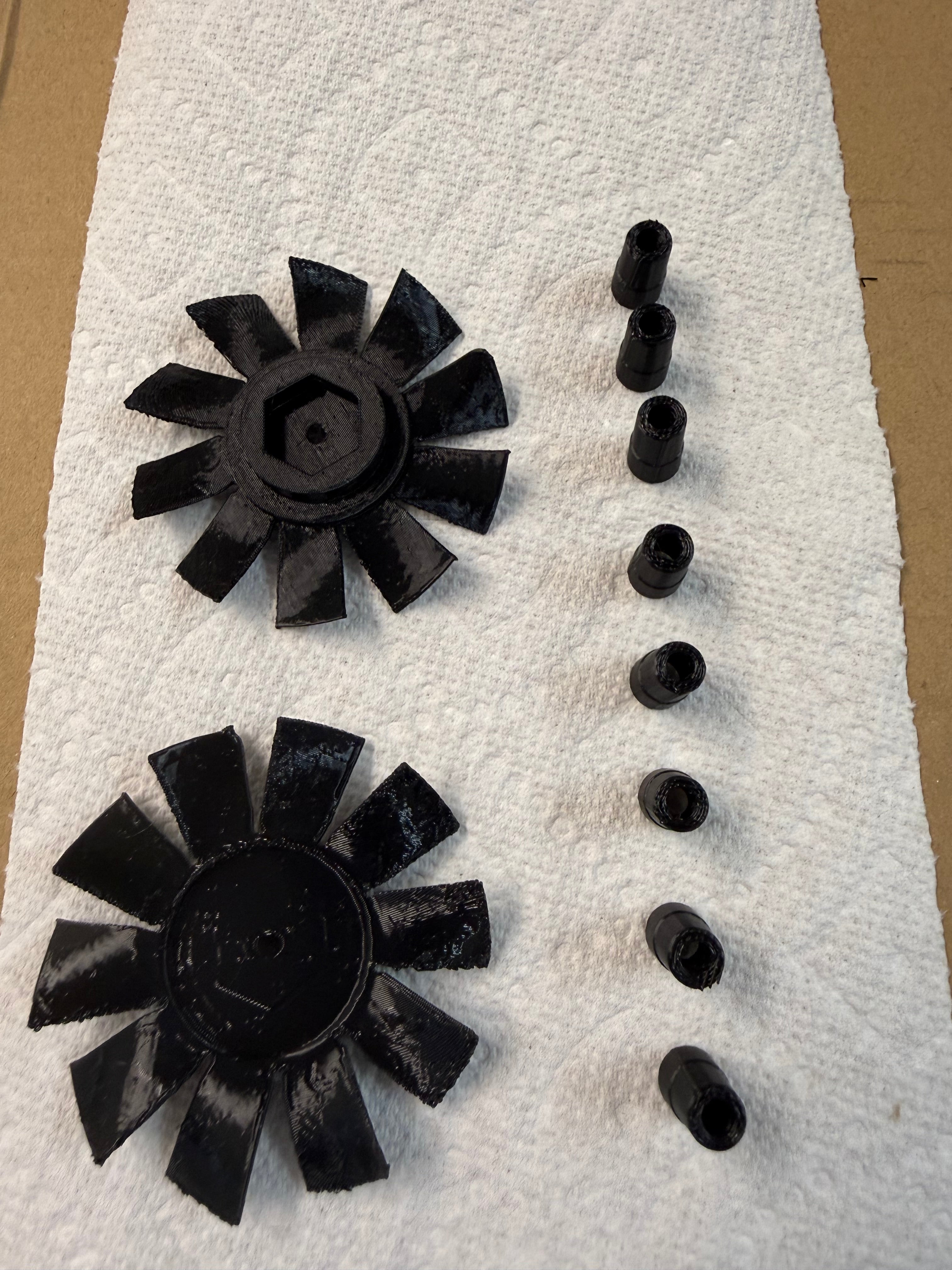 Fan blade for lymow spindle motor overheating