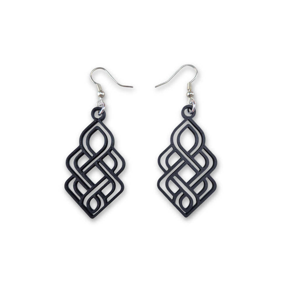 Celtic Knot Earrings – Geometric Jewelry