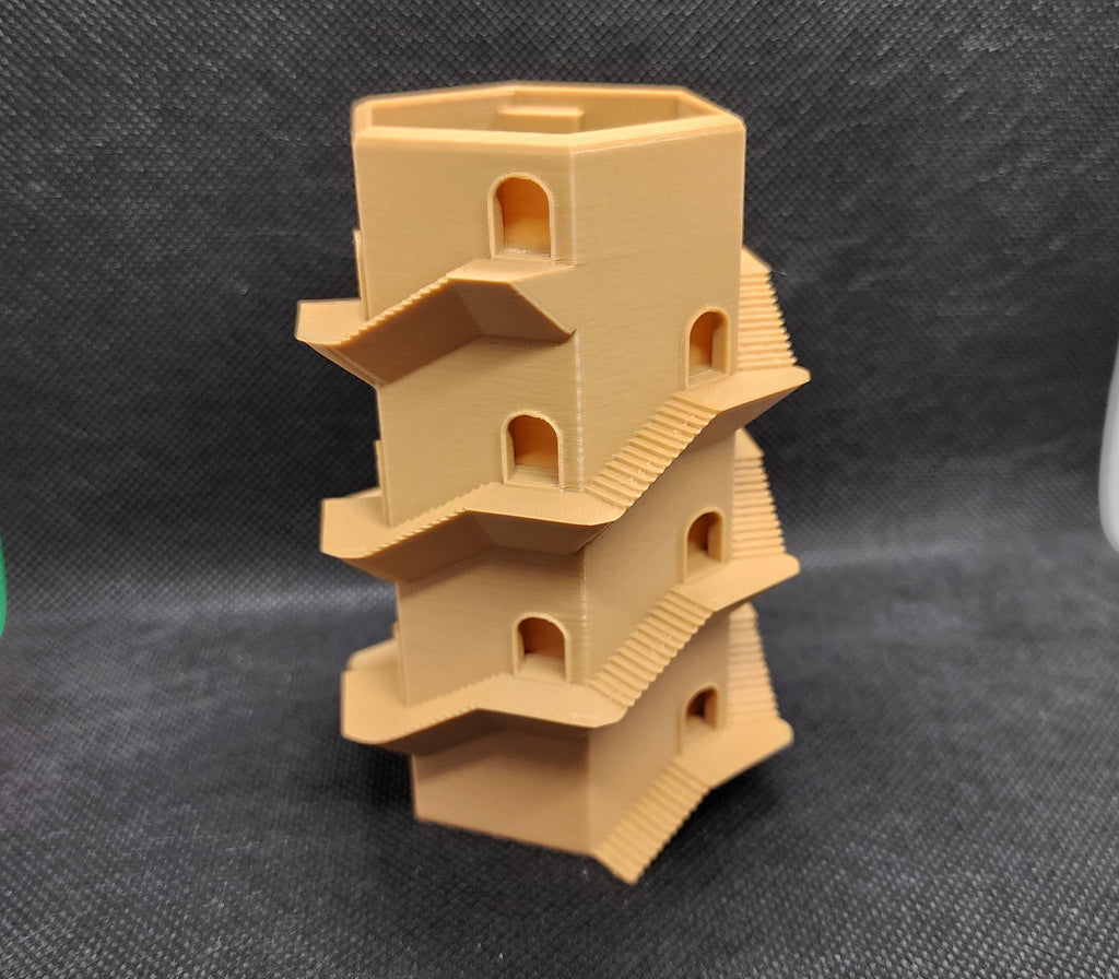 Spiral Tower of Mystery Doors