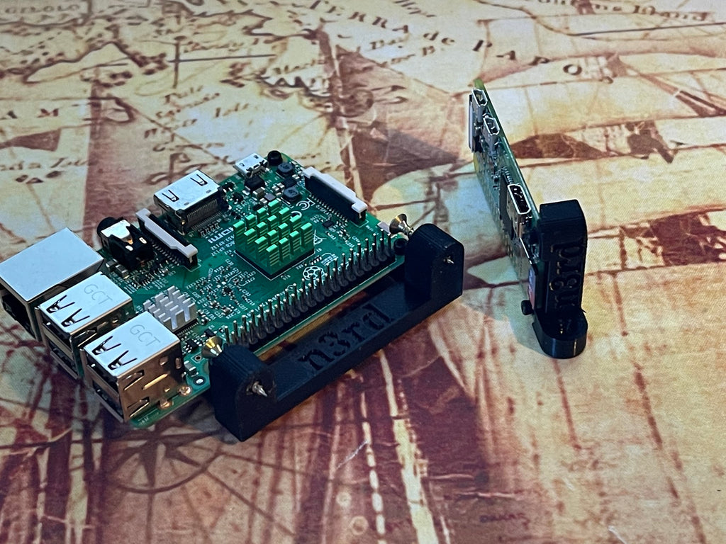 Pi and Pi Zero Vertical screw mount