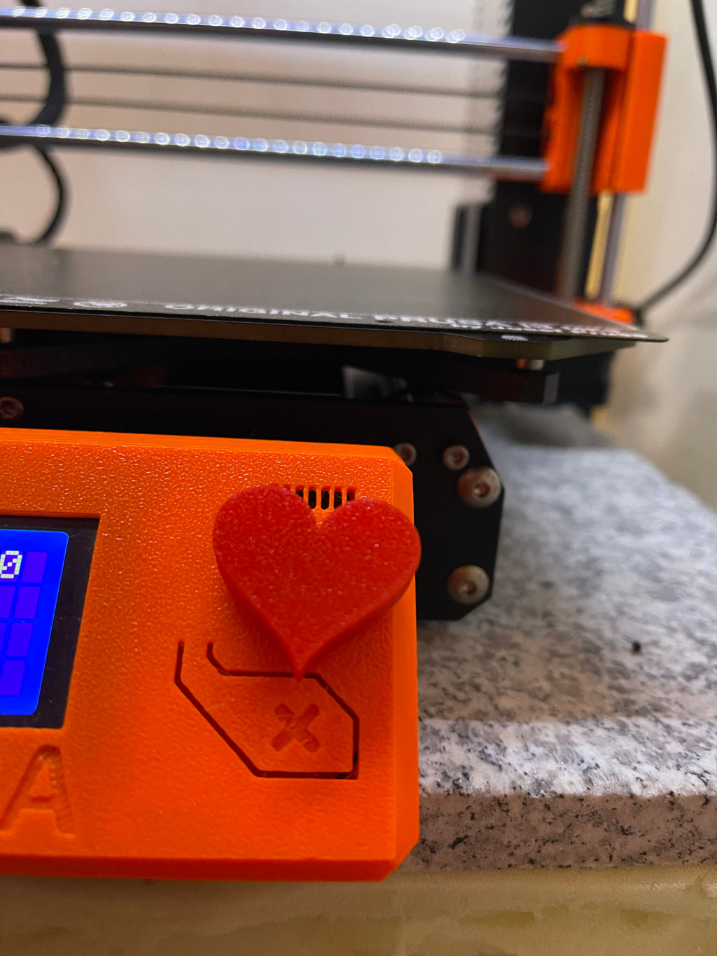 Heart LCD Knob
