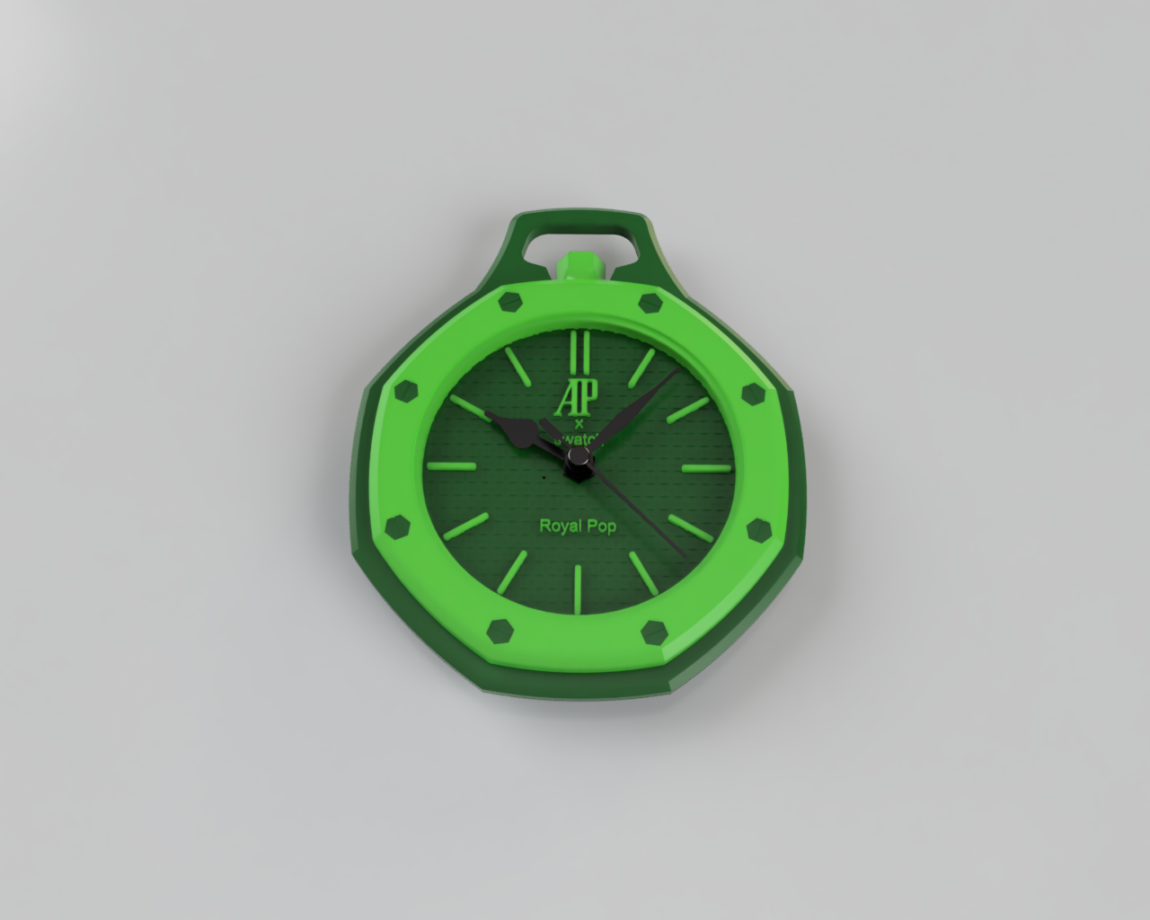 AP x Swatch Clock Royal Pop AMS